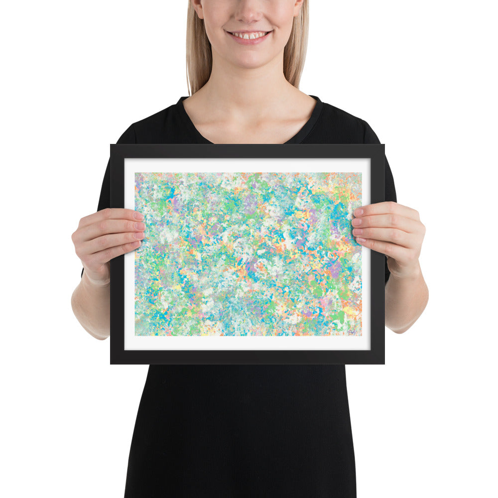 Pastel Haze - Framed Print