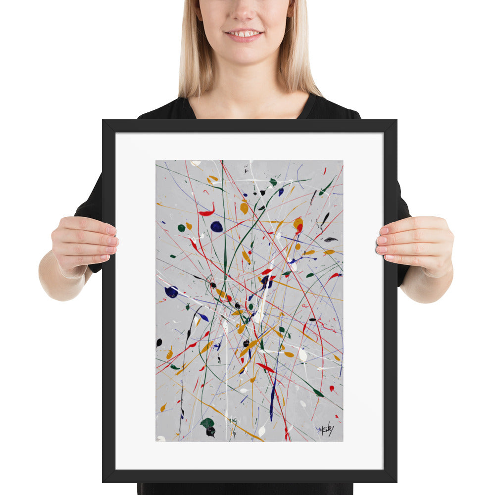 Movement Over Monotony 2 - Framed Print