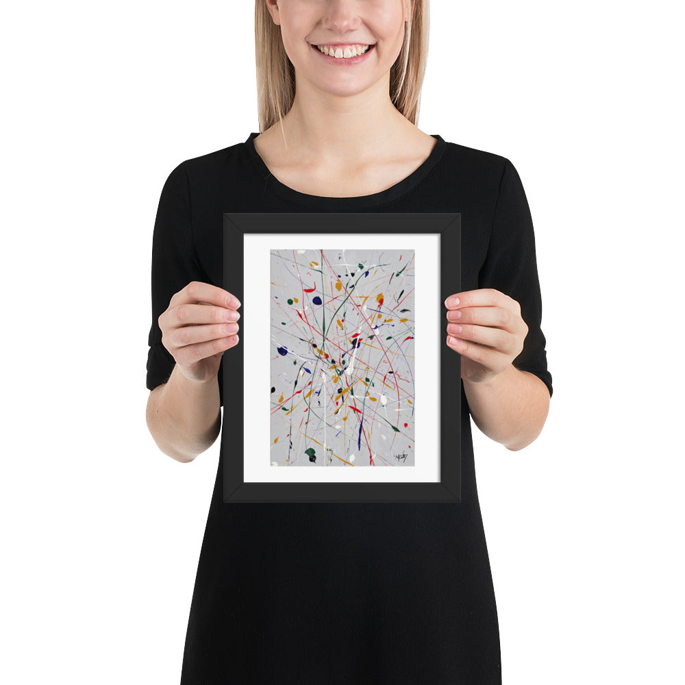 Movement Over Monotony 2 - Framed Print