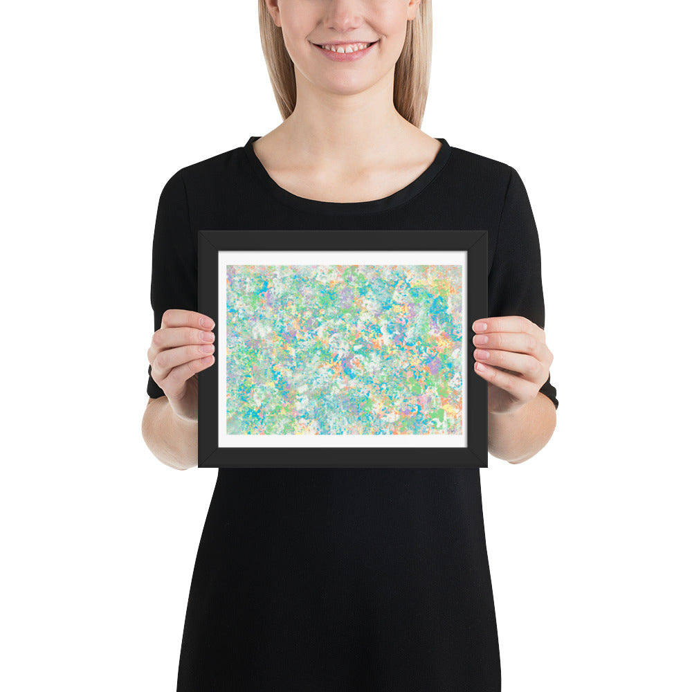 Pastel Haze - Framed Print