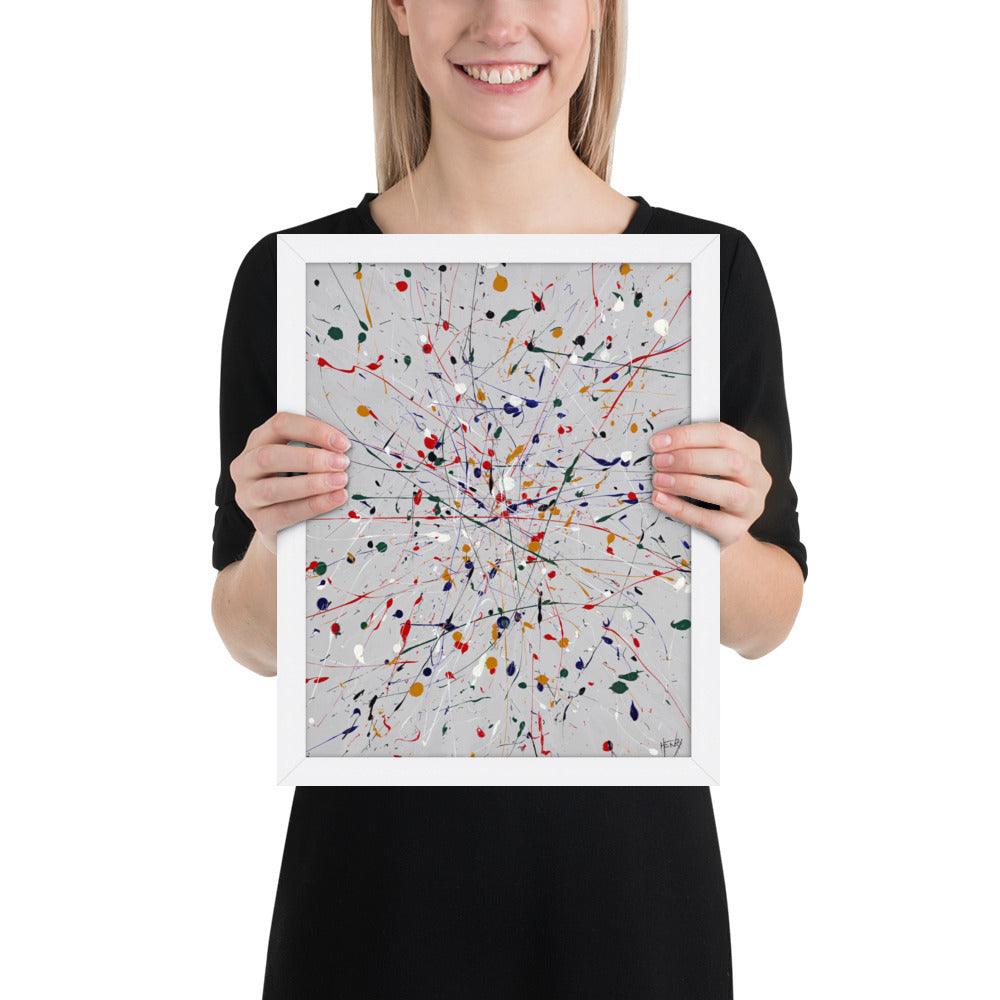 Movement Over Monotony 1 - Framed Print