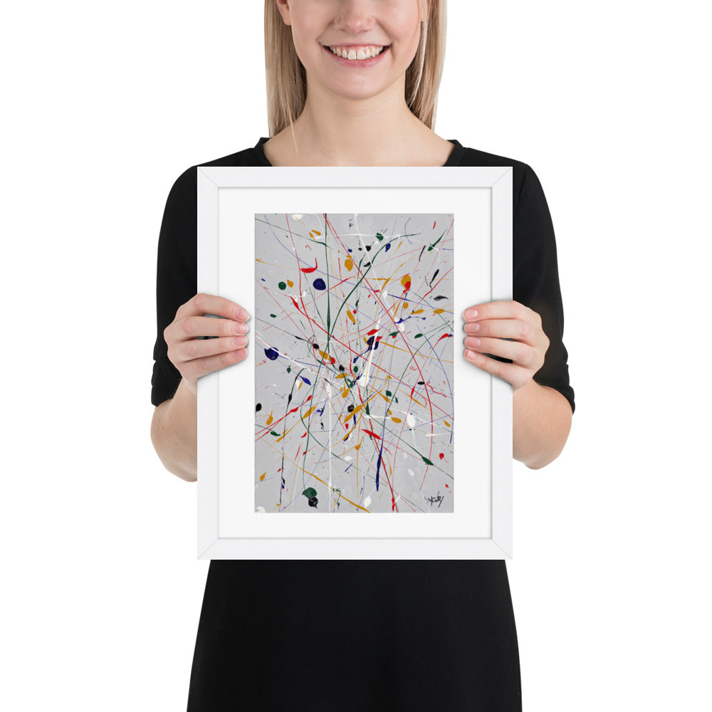 Movement Over Monotony 2 - Framed Print