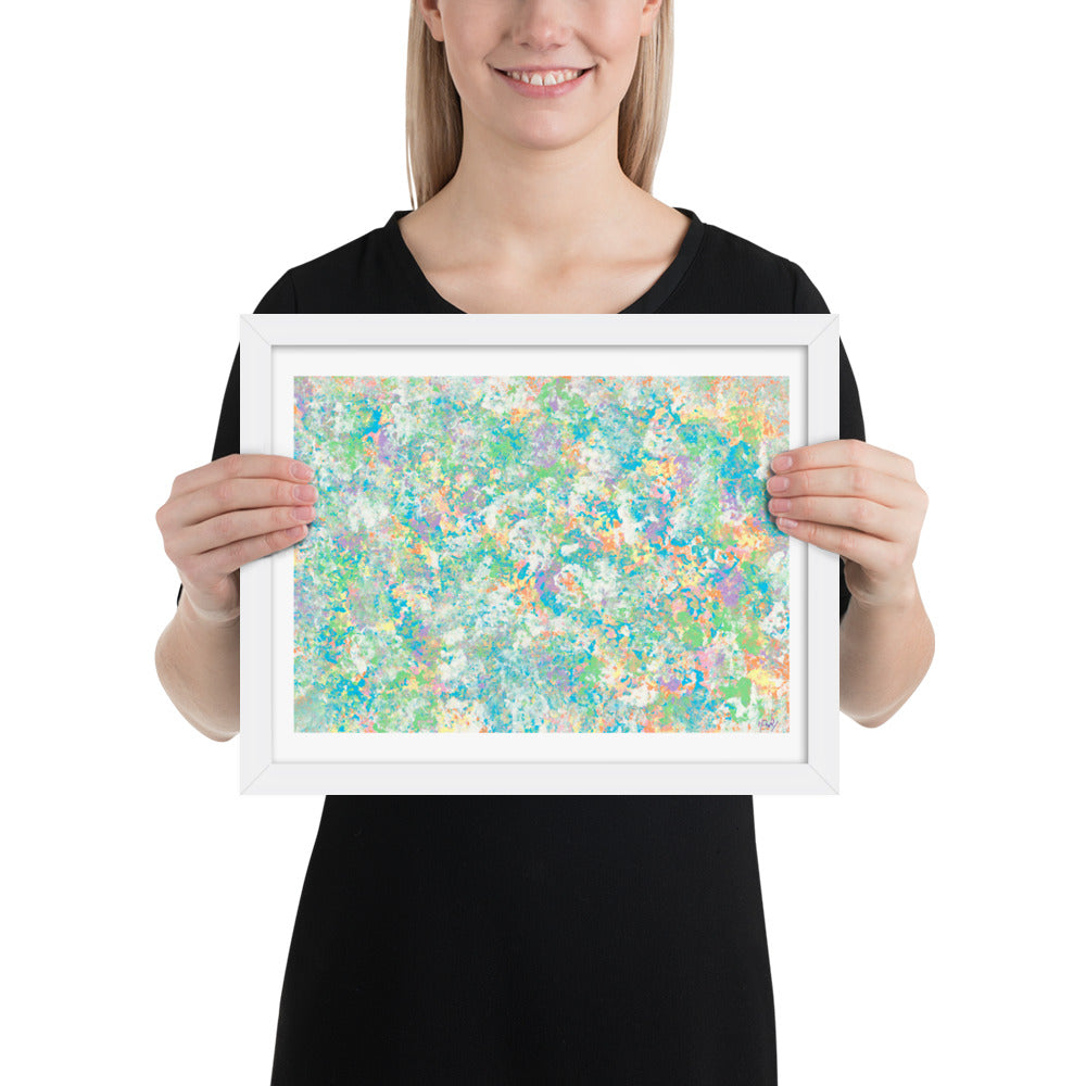 Pastel Haze - Framed Print