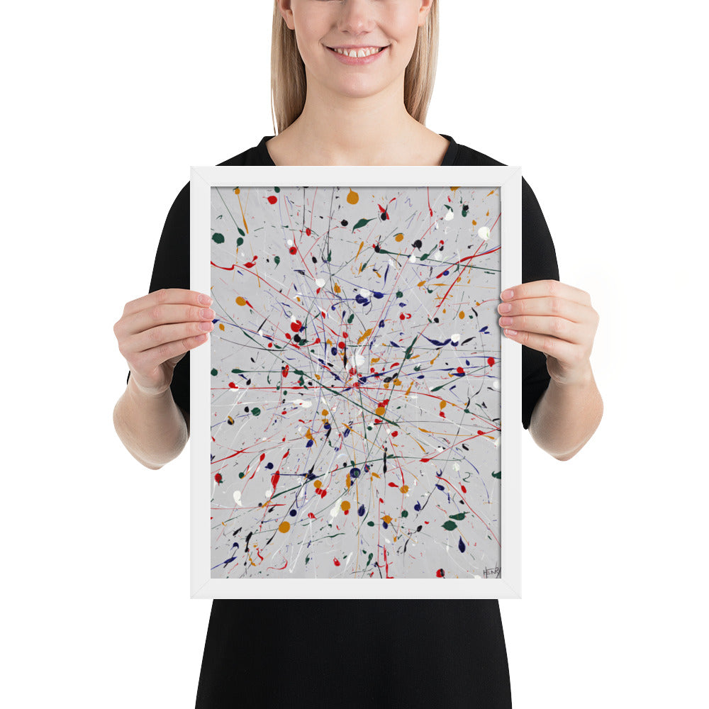 Movement Over Monotony 1 - Framed Print