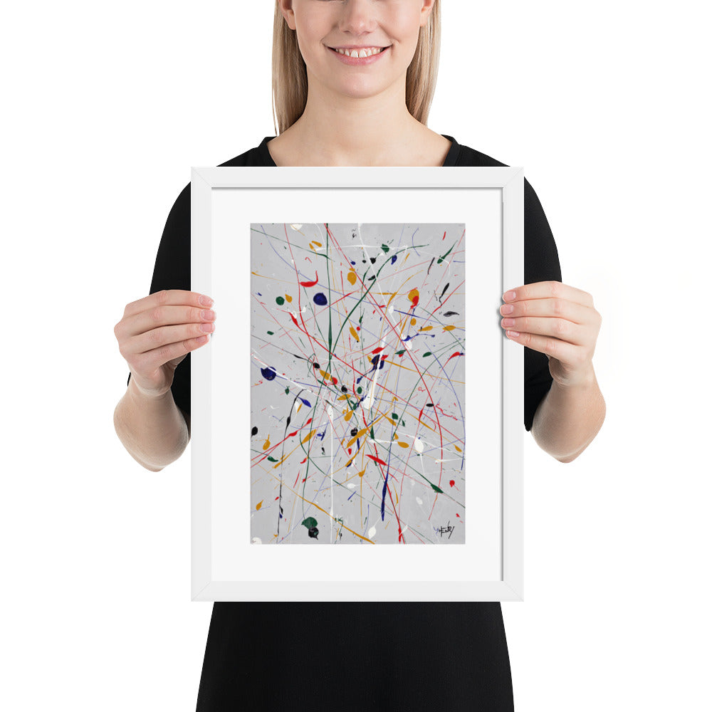 Movement Over Monotony 2 - Framed Print