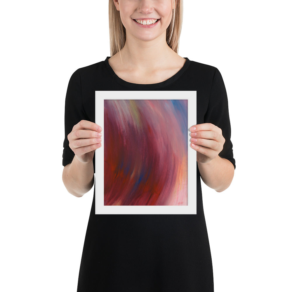 Push Forward - Framed Print