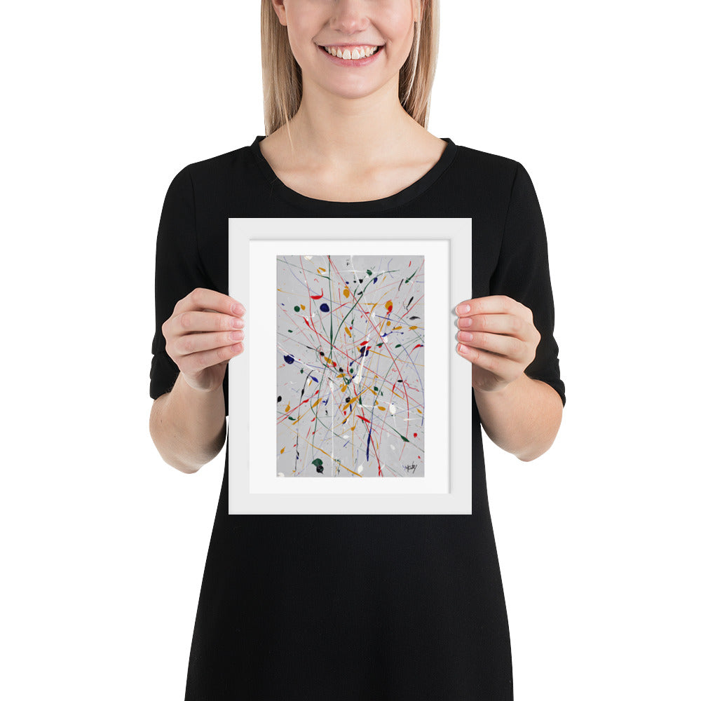 Movement Over Monotony 2 - Framed Print