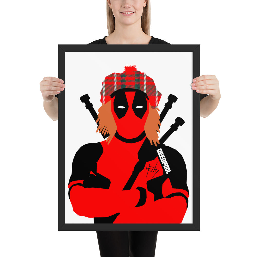 Deedpool - Framed Print