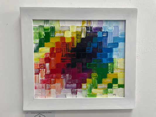 Colour Progression On Glass