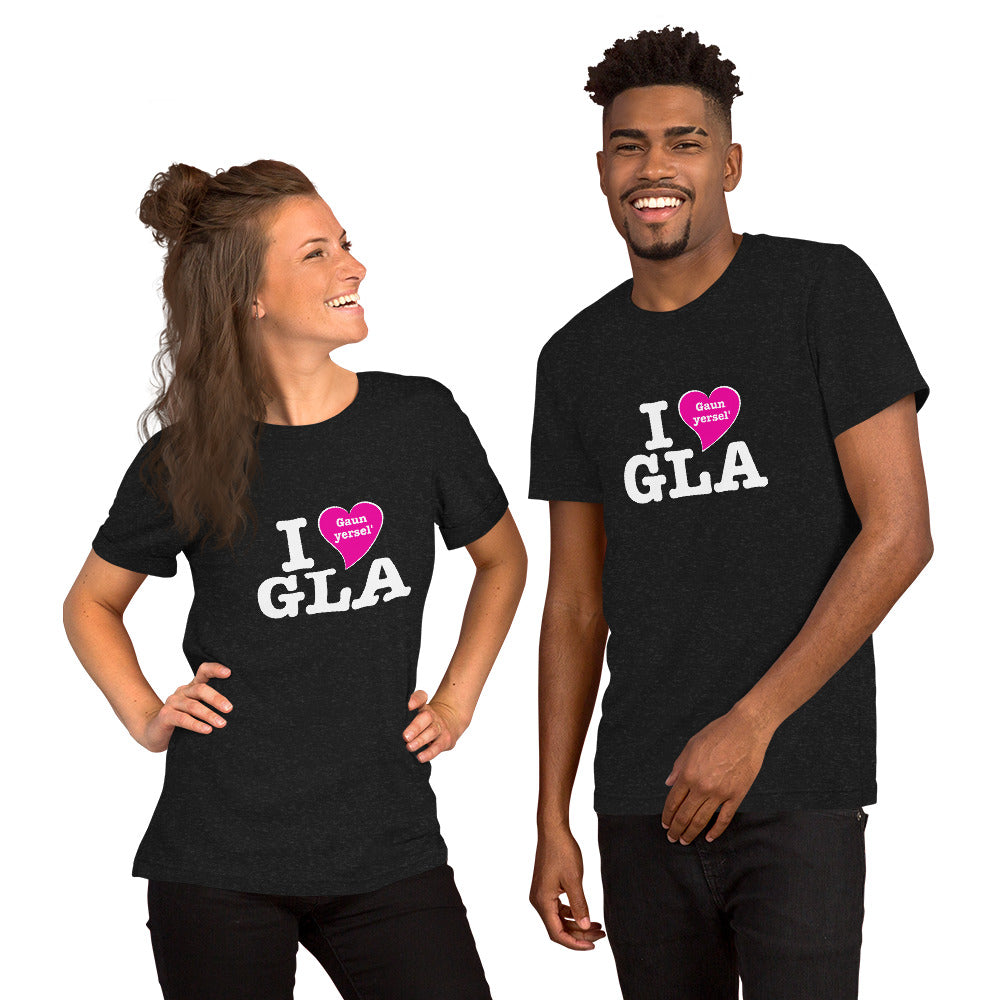 I HEART GLASGOW - Unisex t-shirt