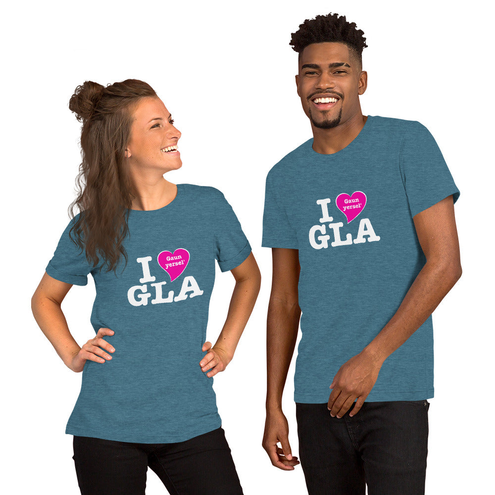 I HEART GLASGOW - Unisex t-shirt