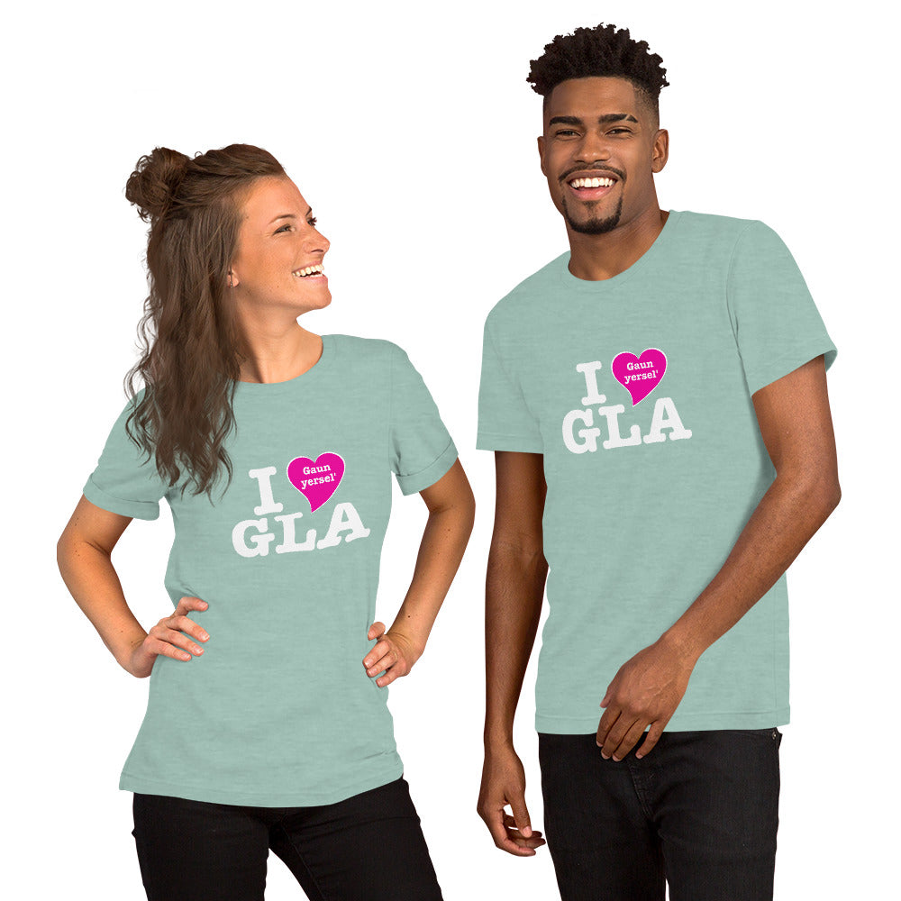 I HEART GLASGOW - Unisex t-shirt