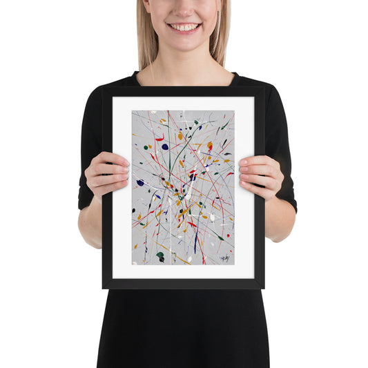 Movement Over Monotony 2 - Framed Print