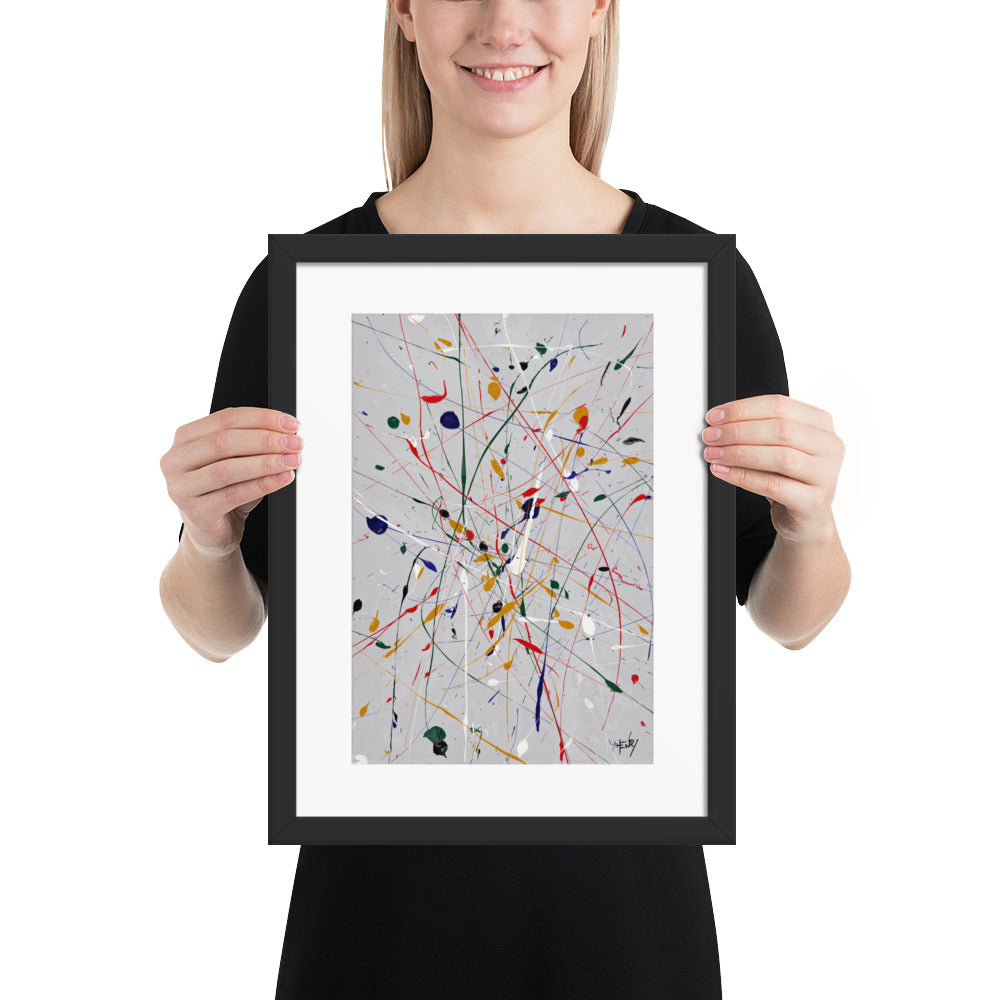 Movement Over Monotony 2 - Framed Print