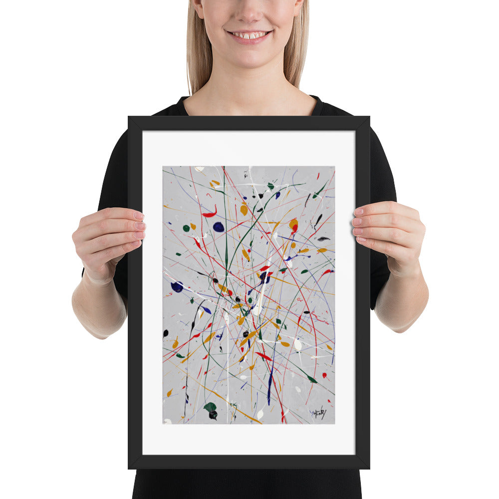 Movement Over Monotony 2 - Framed Print