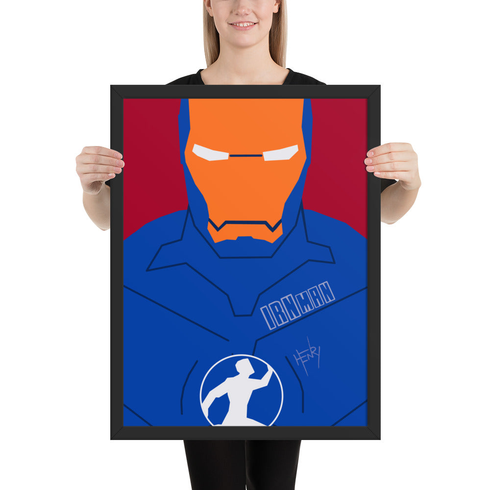 Irn-Man - Framed Print