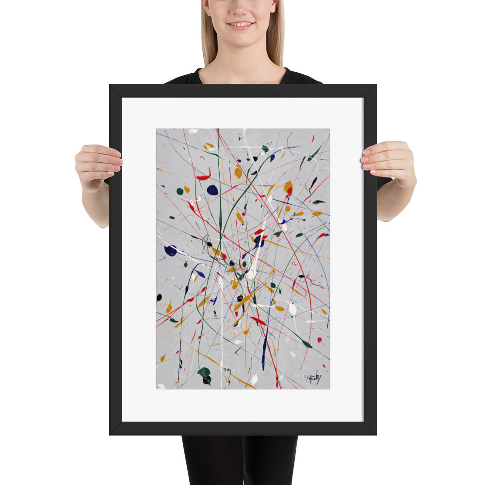 Movement Over Monotony 2 - Framed Print