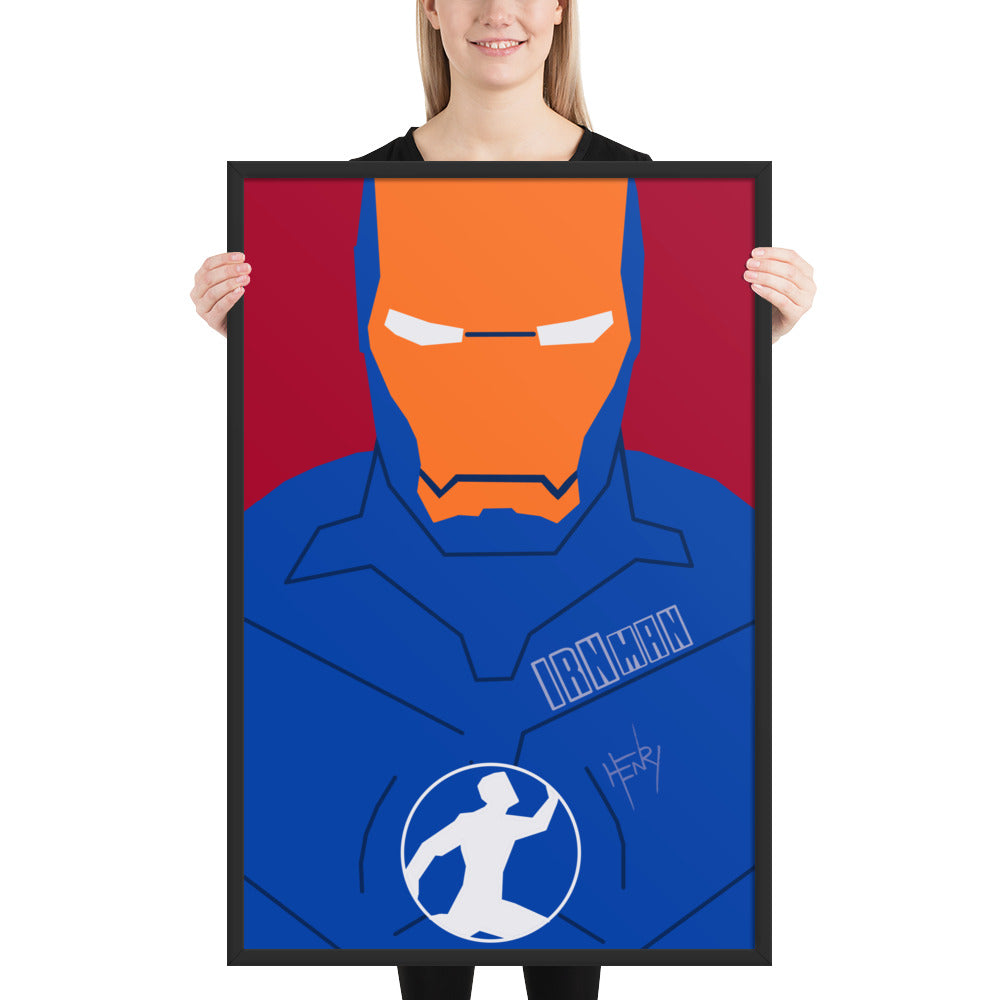 Irn-Man - Framed Print