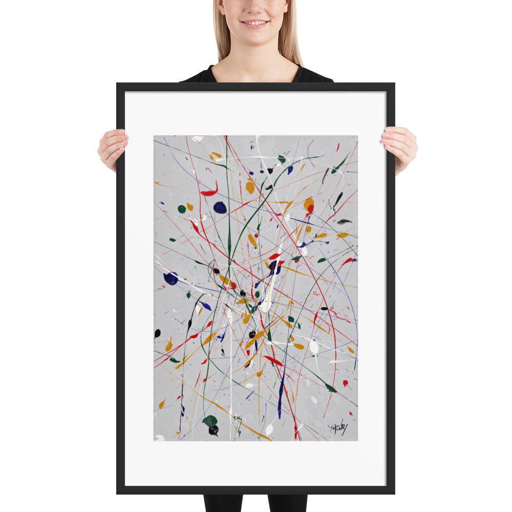 Movement Over Monotony 2 - Framed Print