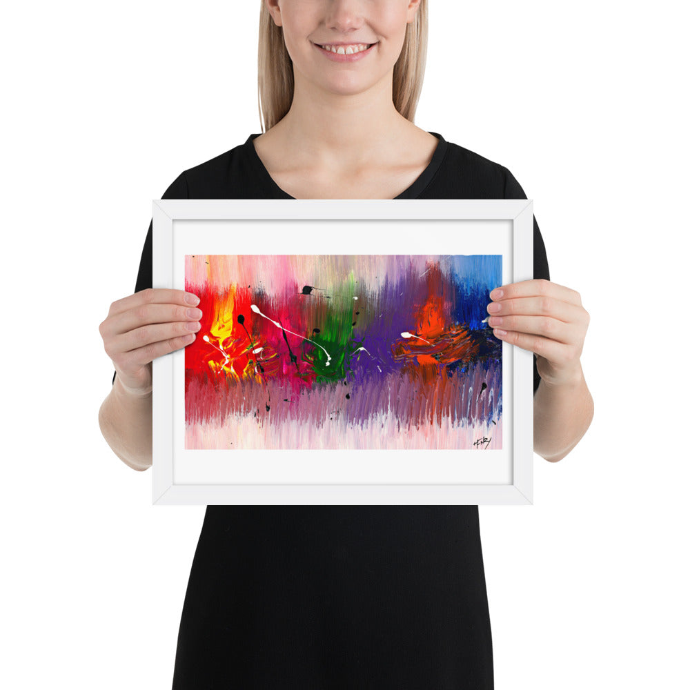 I Can See A Rainbow - Framed Print