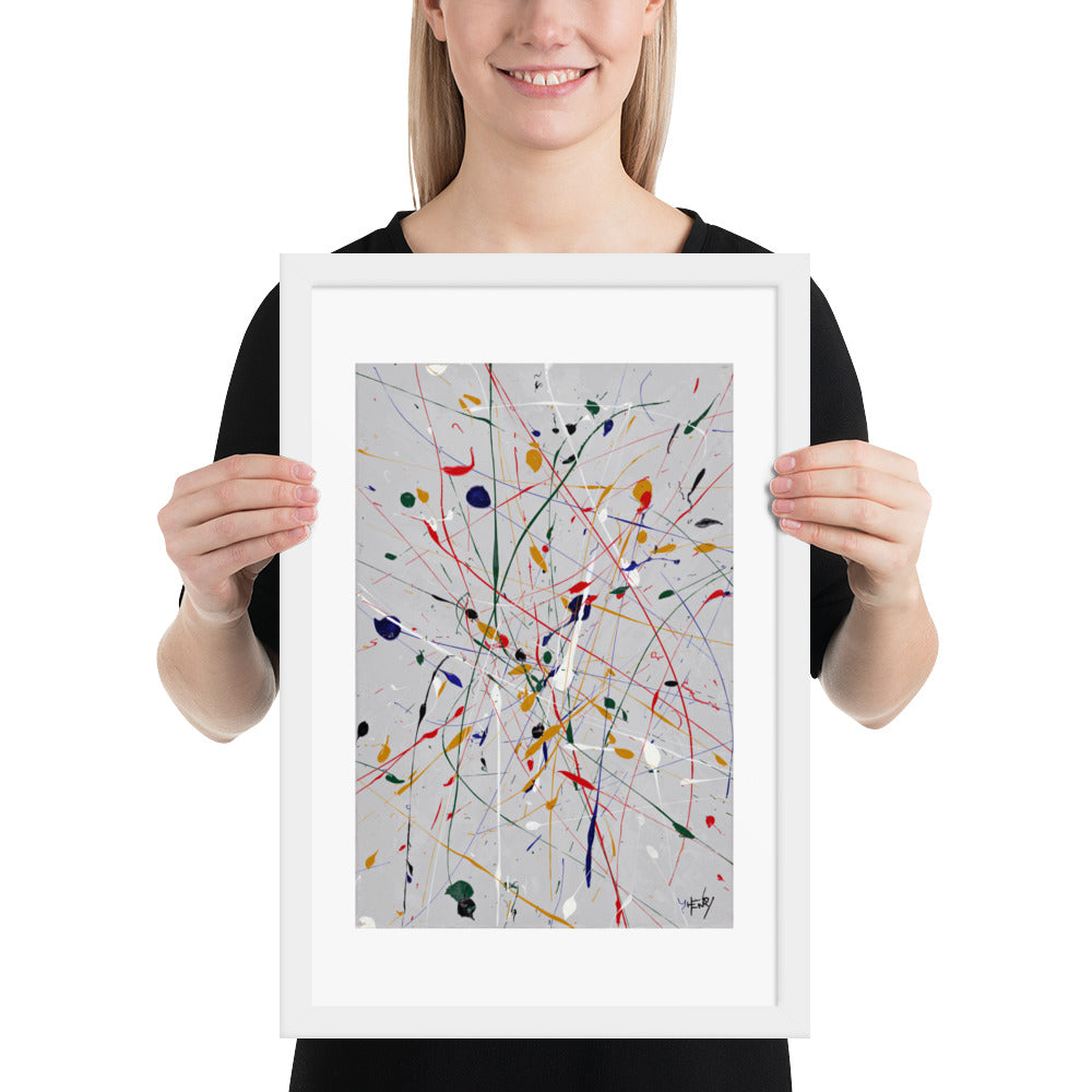 Movement Over Monotony 2 - Framed Print