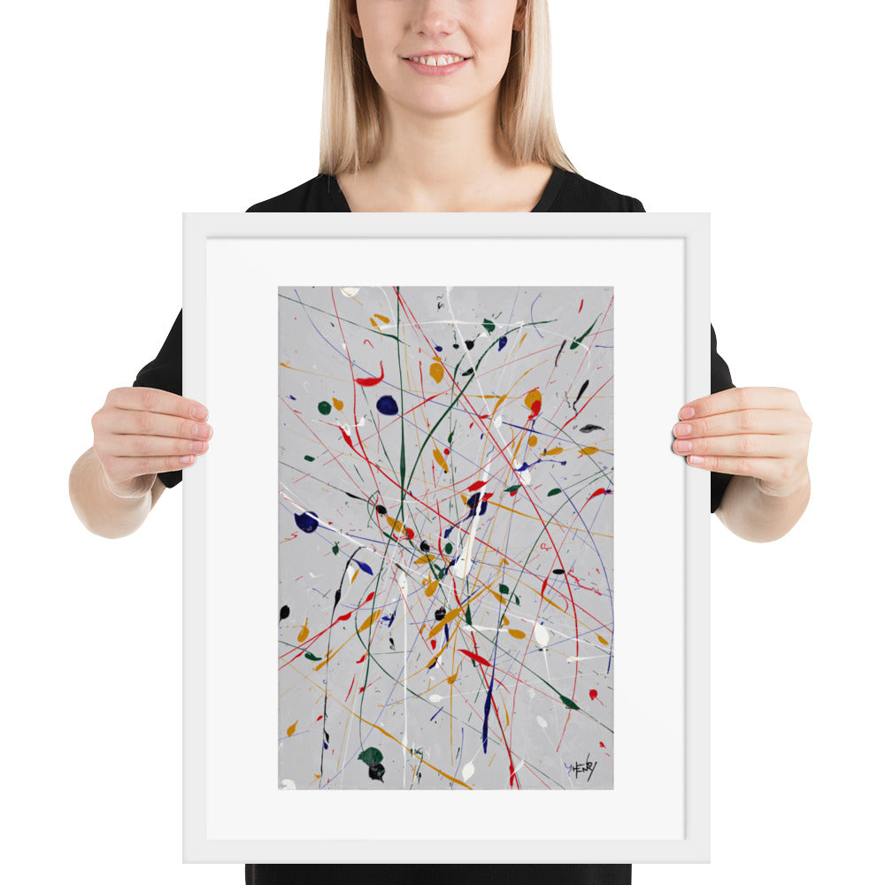 Movement Over Monotony 2 - Framed Print