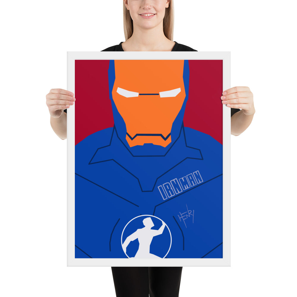 Irn-Man - Framed Print