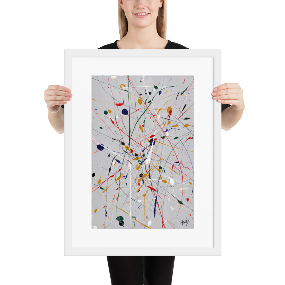 Movement Over Monotony 2 - Framed Print