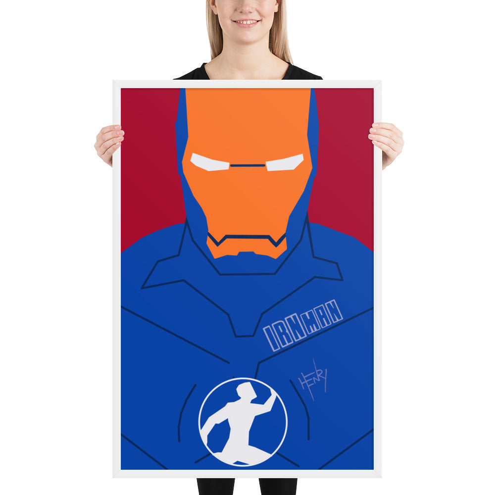 Irn-Man - Framed Print