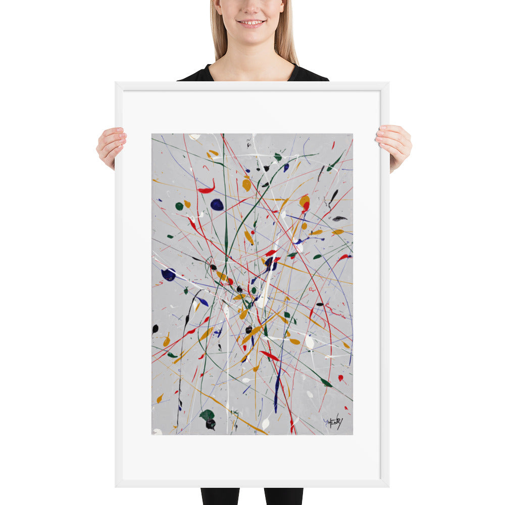 Movement Over Monotony 2 - Framed Print