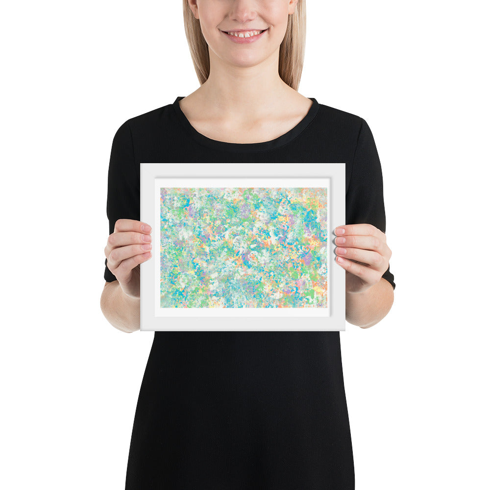 Pastel Haze - Framed Print