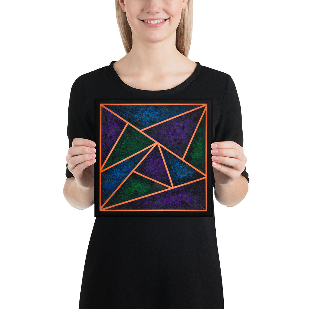 Copper Triangles - Print