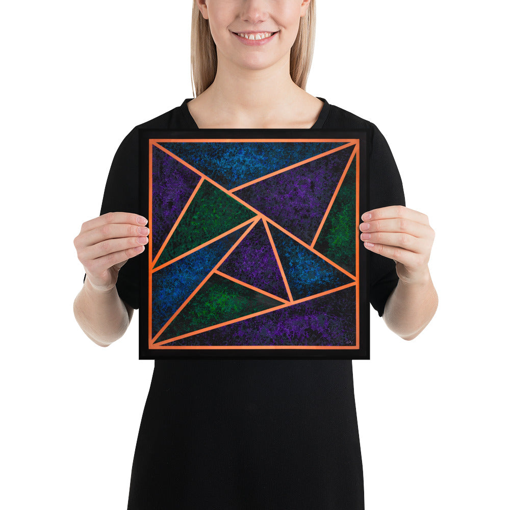 Copper Triangles - Print