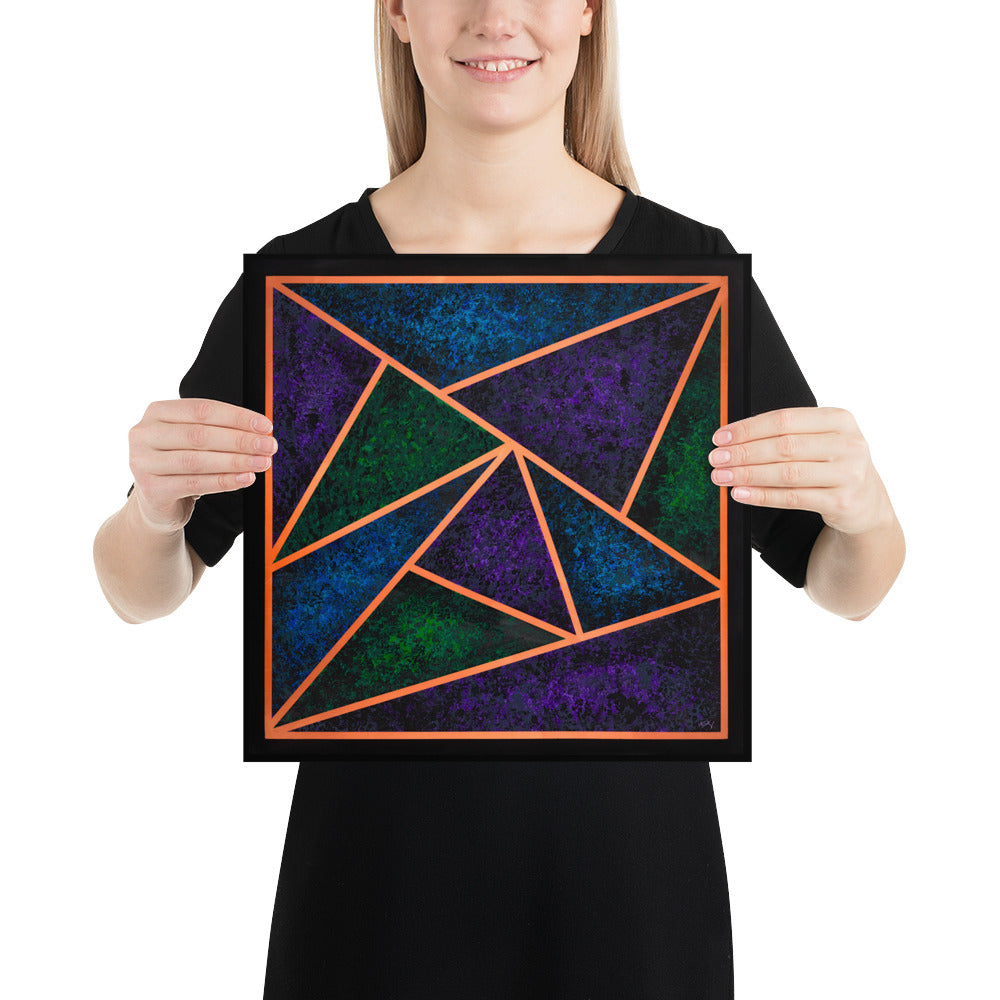 Copper Triangles - Print