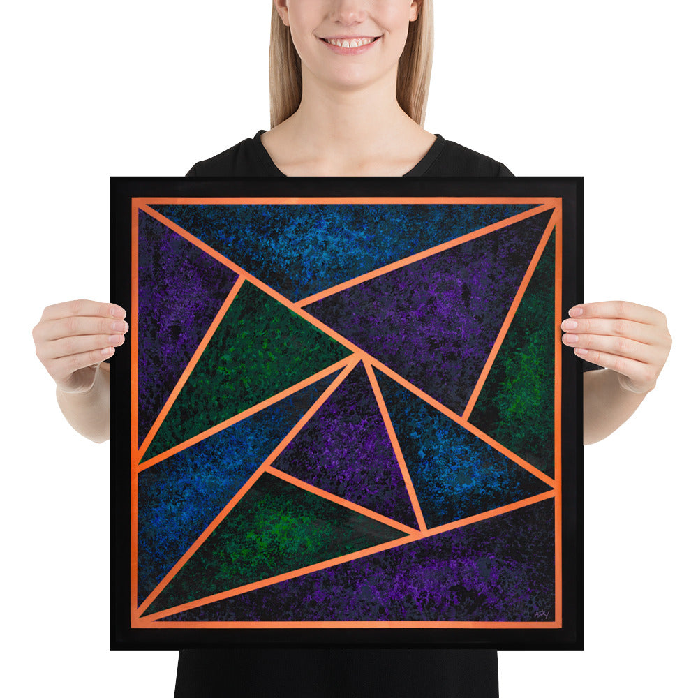 Copper Triangles - Print